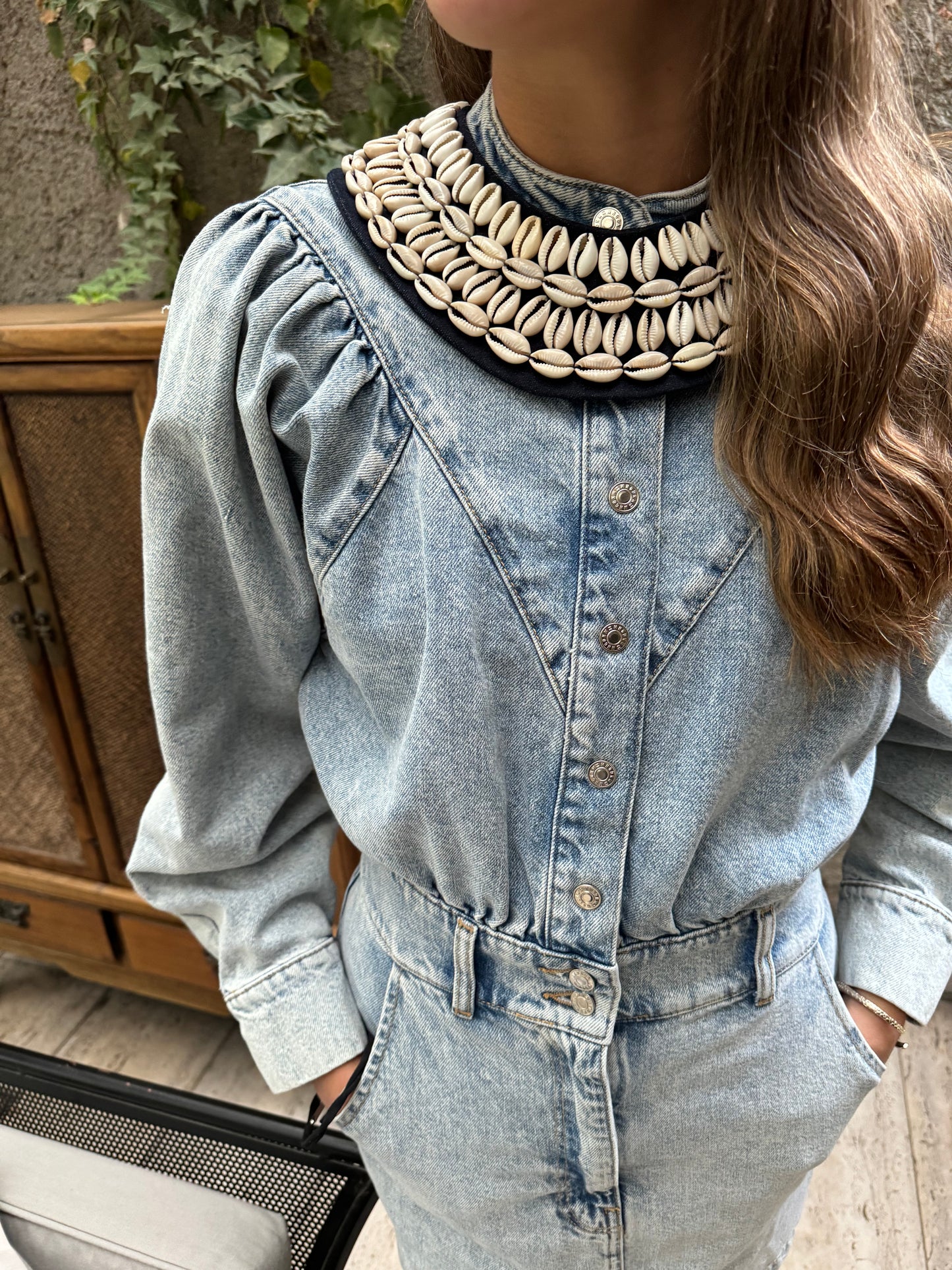 Collar caracoles