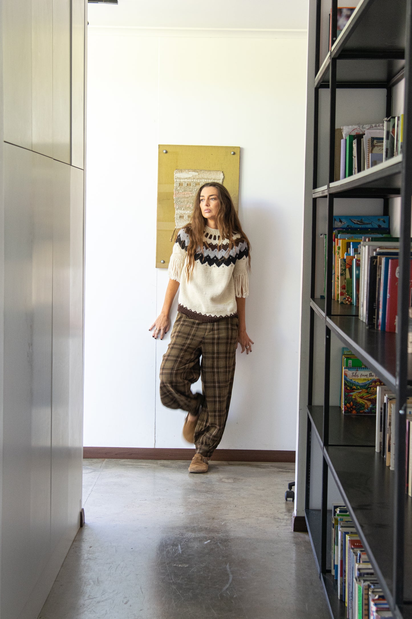 Sweater Patagonia flecos