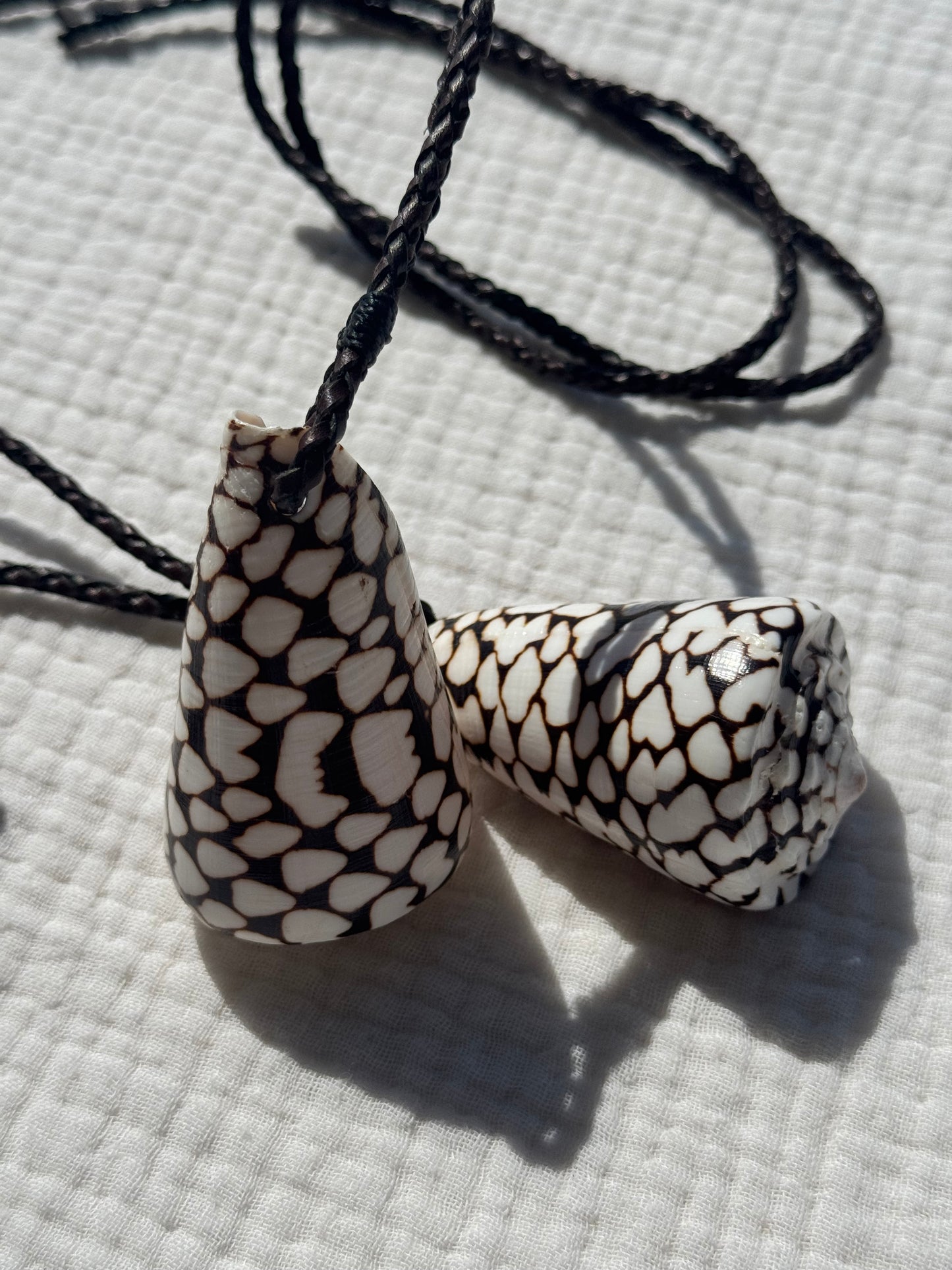 Collar caracola cono