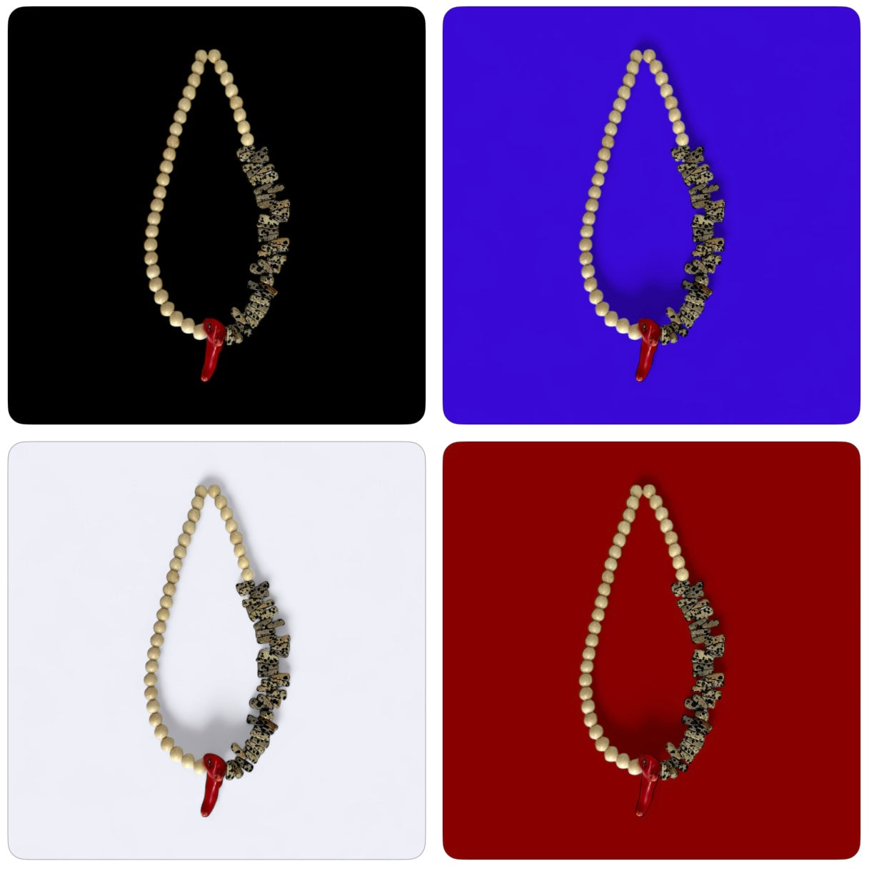 Collar Coral COLECCIÓN PLATJA