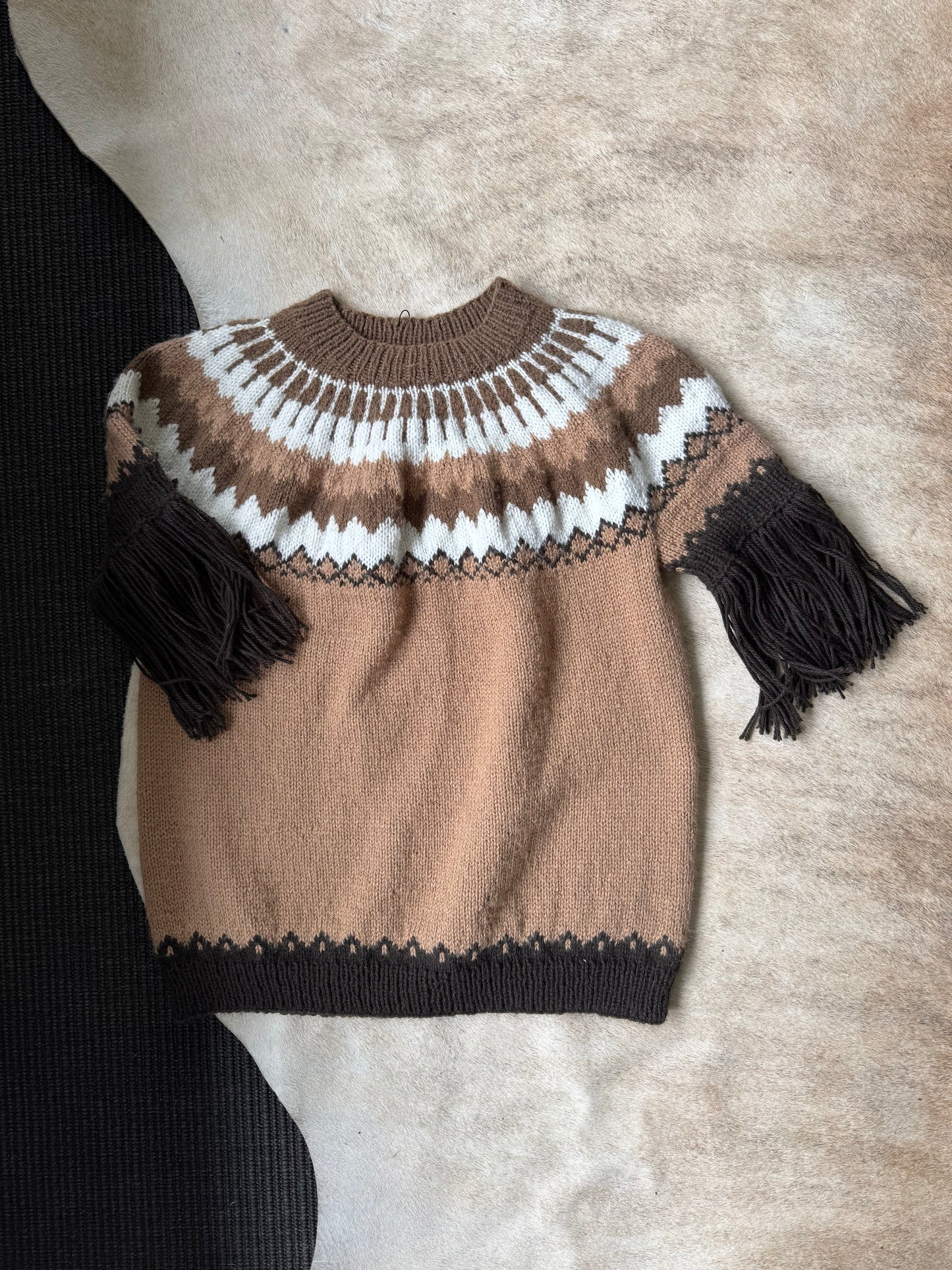 Sweater Patagonia flecos